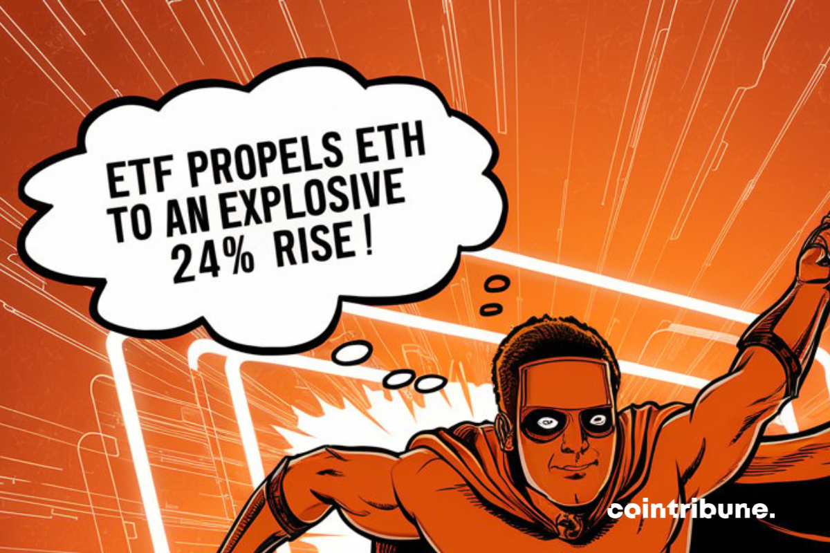 Crypto: ETFs propel ETH to a 24% rise!