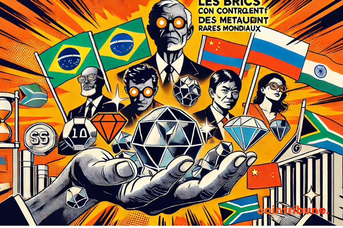 BRICS control 72% of rare metal reserves!