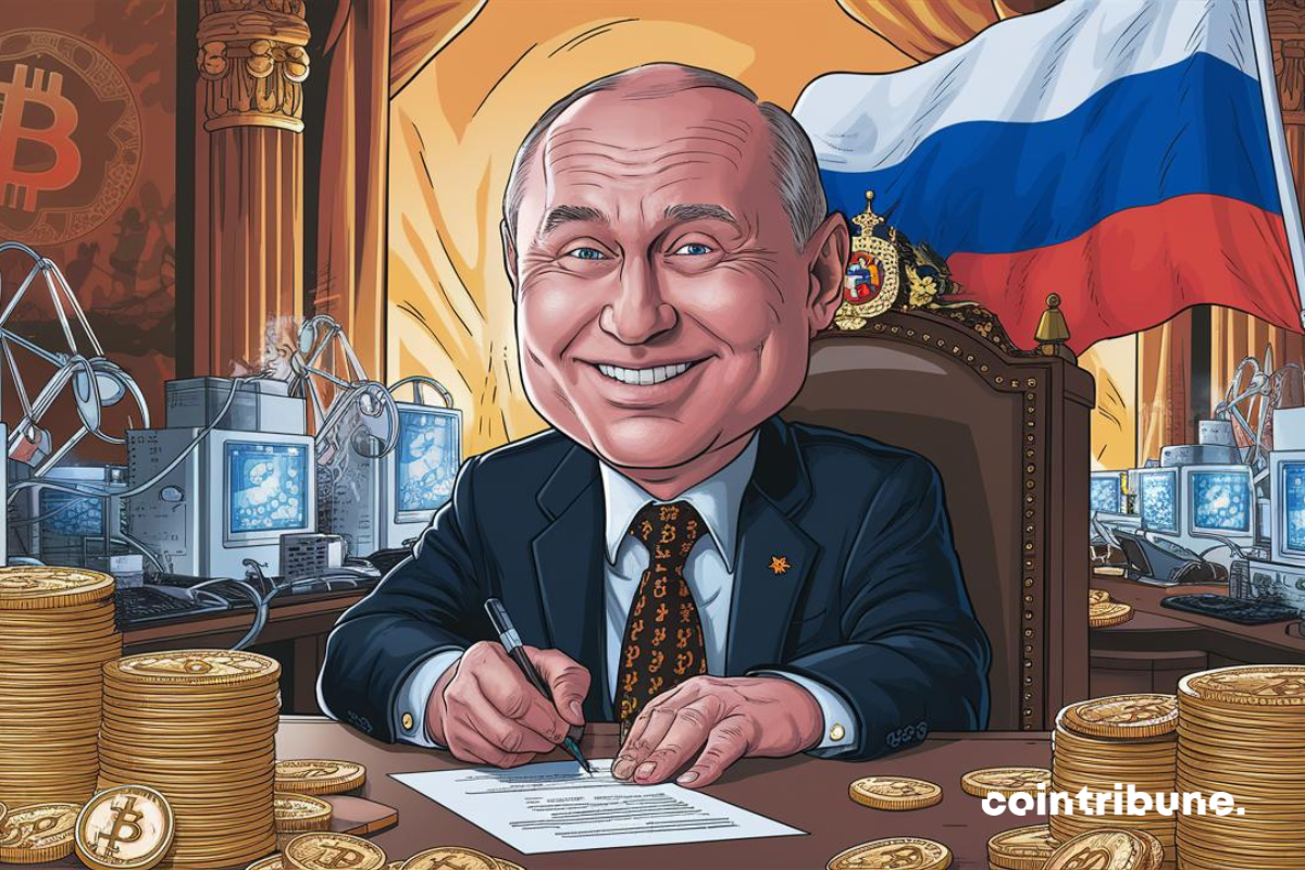 Putin signs legalization of crypto mining in Russia