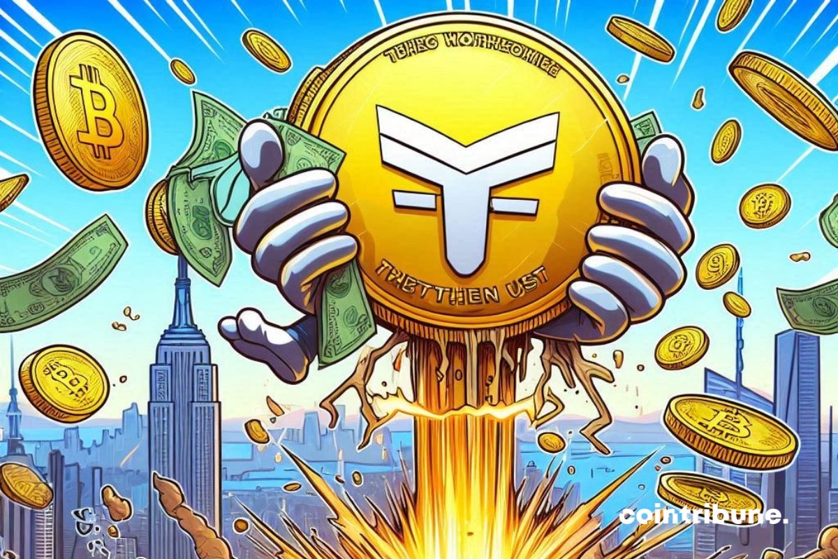Crypto: Stablecoins explode by $1.53 billion in 3 days! Tether in the lead