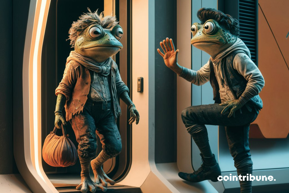 Crypto: Mpeppe dethrones Pepecoin, new star of memecoins?