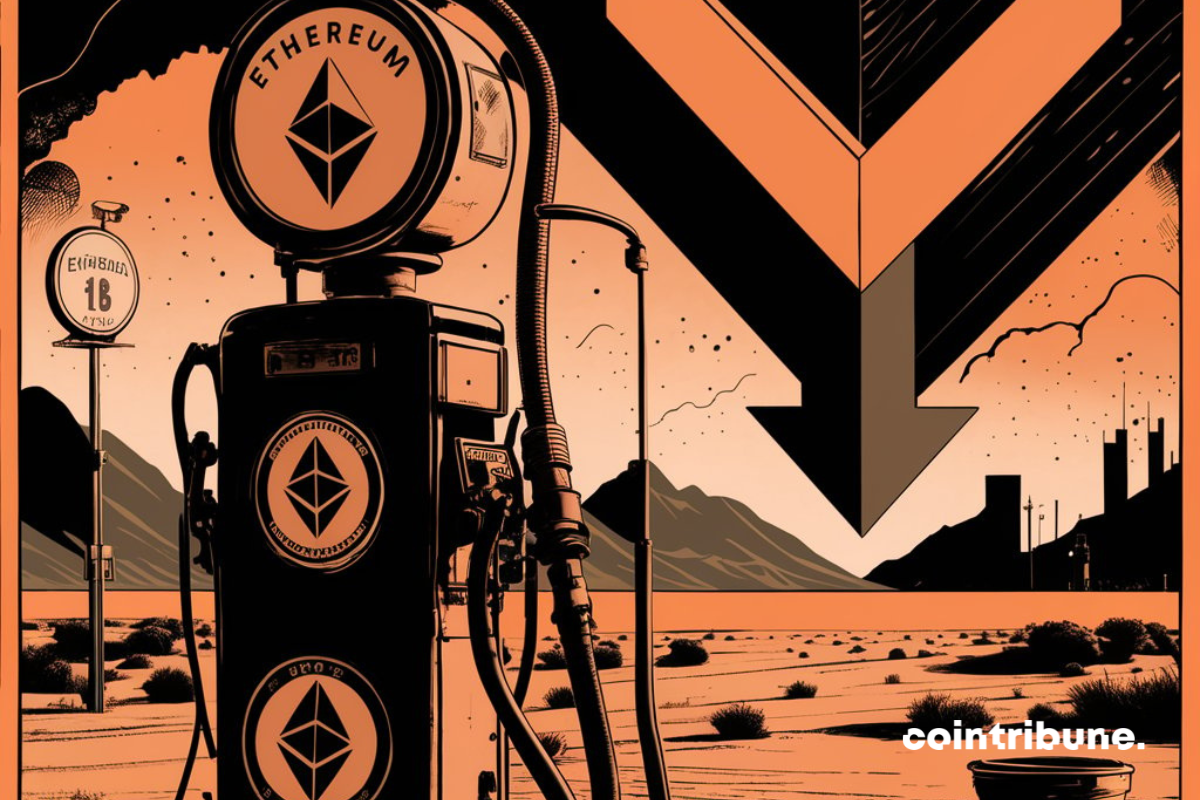 Crypto: Record drop in gas fees, Ethereum in difficulty