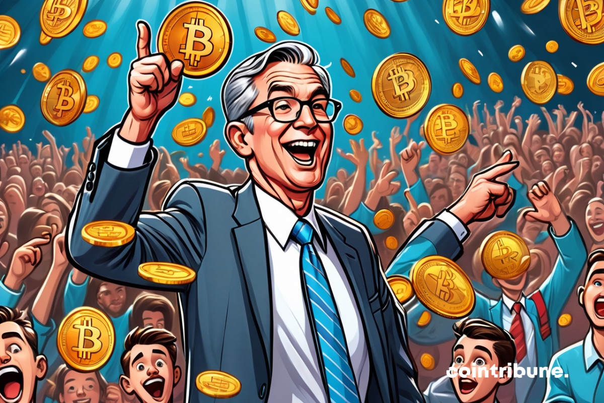 Jerome Powell Boosts Bitcoin to $543 Million in Inflows!