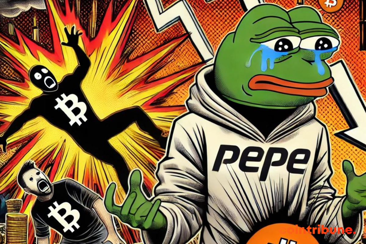 Crypto: Pepe in danger, holders threaten the price!