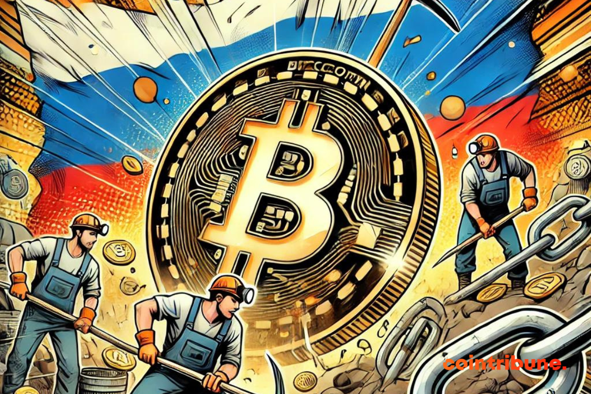 Bitcoin: Russia mines a jackpot worth 3 billion dollars!