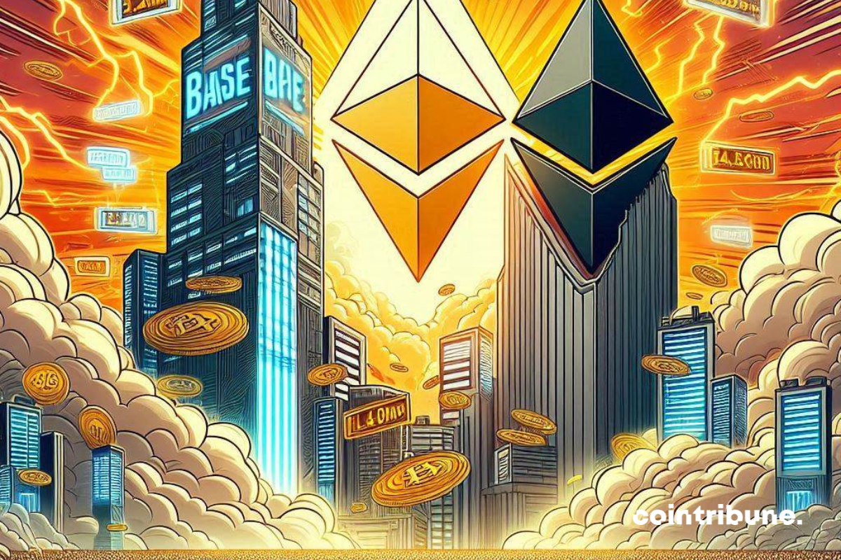Crypto: Base, Coinbase’s blockchain surpasses Ethereum!