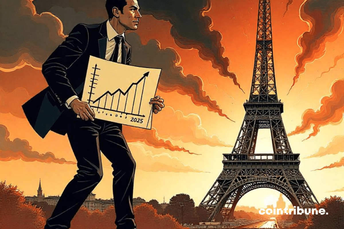 Why could the 2025 budget lead to an economic crash in France?