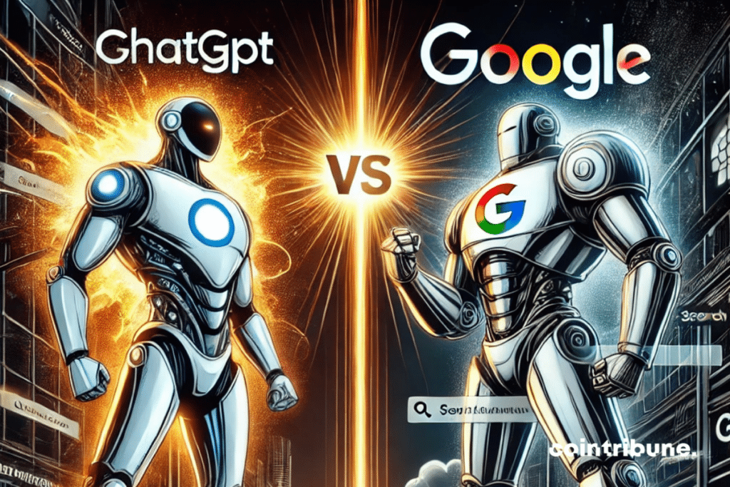 Two AIs ChatGPT and Google at war