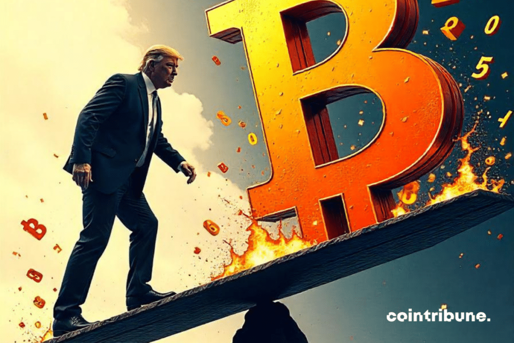 Trump brings down Bitcoin