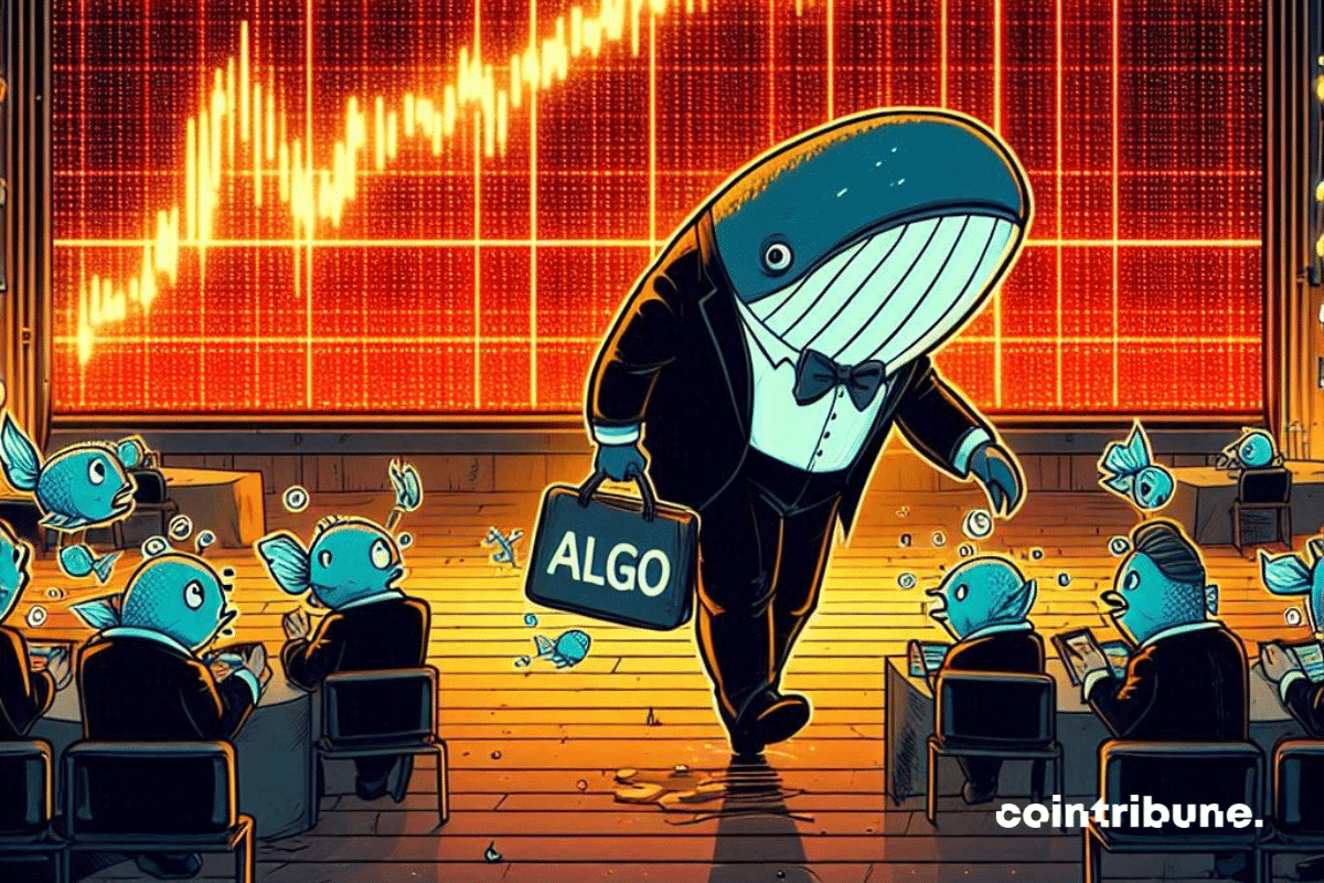 Crypto: Algorand collapses after 300% jump in active addresses