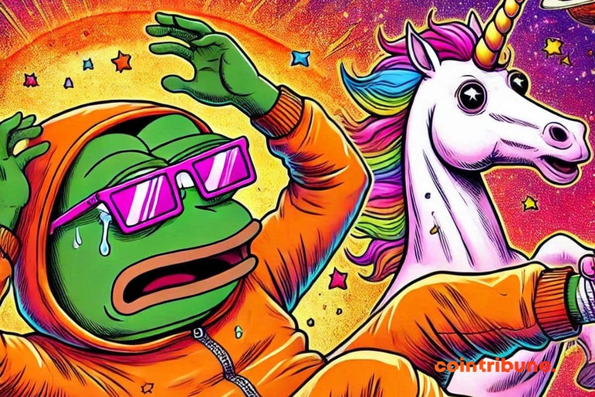 Crypto: PEPE outperforms Uniswap and falls suddenly!