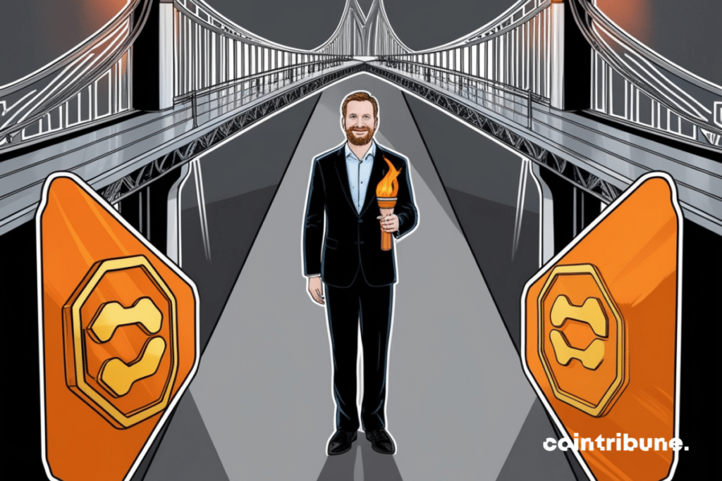 Illustration of the crypto unity promoted by Charles Hoskinson