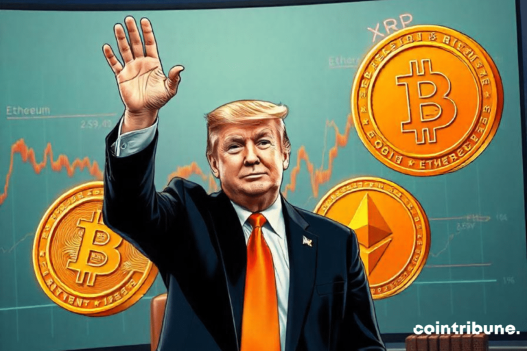 Unprecedented volatility: Bitcoin, Ethereum and Ripple under pressure with the entry of Trump
