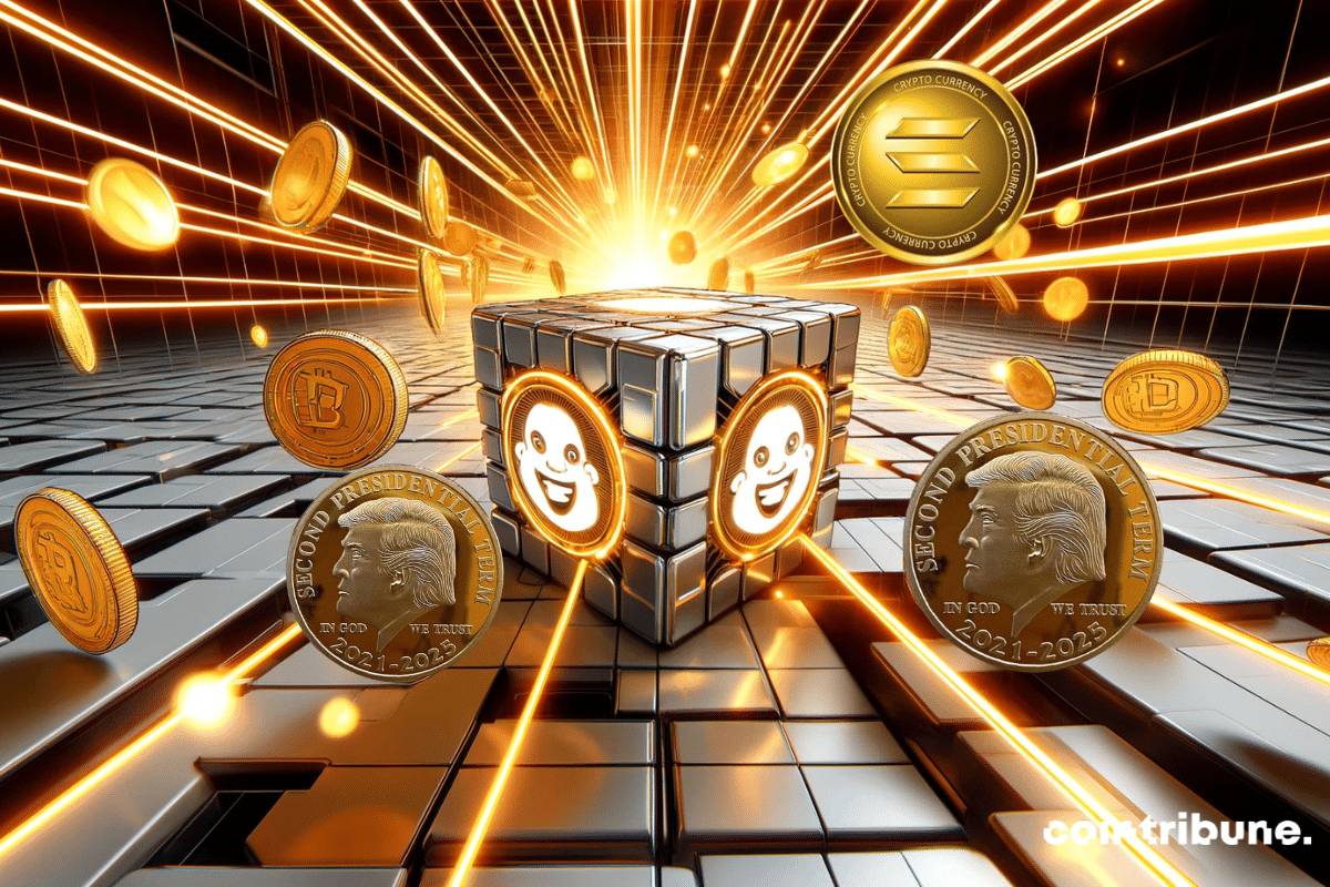 TRUMP memecoin explodes the number of addresses on Solana