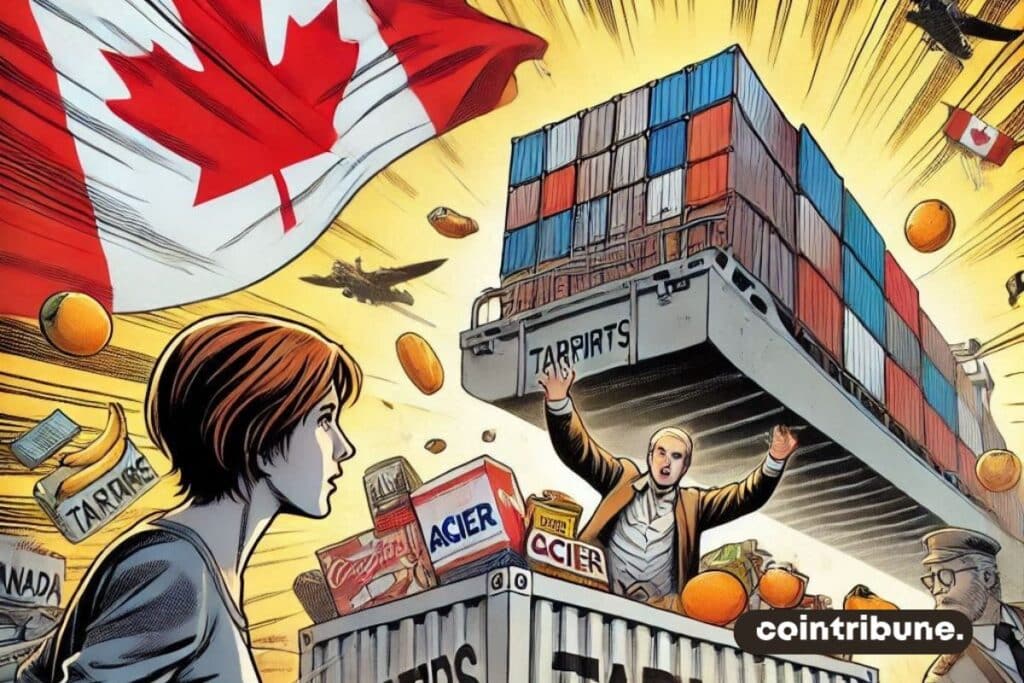 Customs in Canada with products in disarray due to Donald Trump's tax