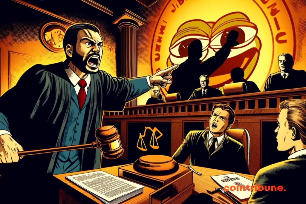 In a court, a lawyer accuses the leaders of Pump.