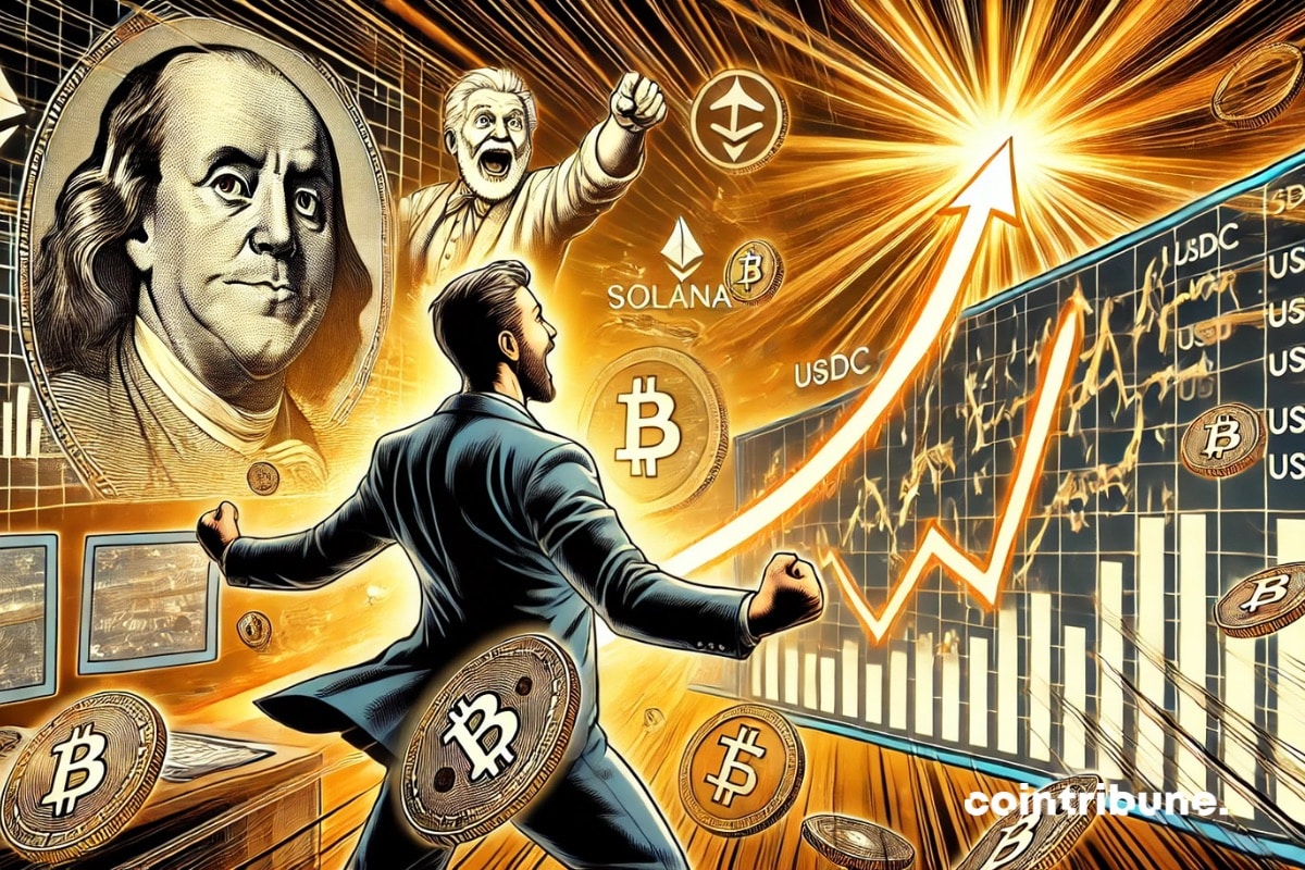 Solana sees its stablecoins offer 73 % thanks to Trump!