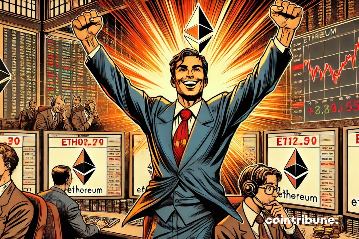 A trader pockets $ 16 million by betting on the fall of Ethereum