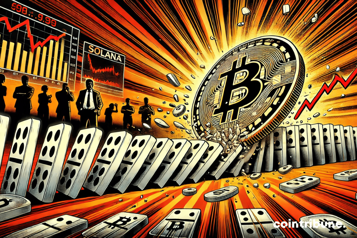 Bitcoin leads Solana into his fall: how far will the correction go?
