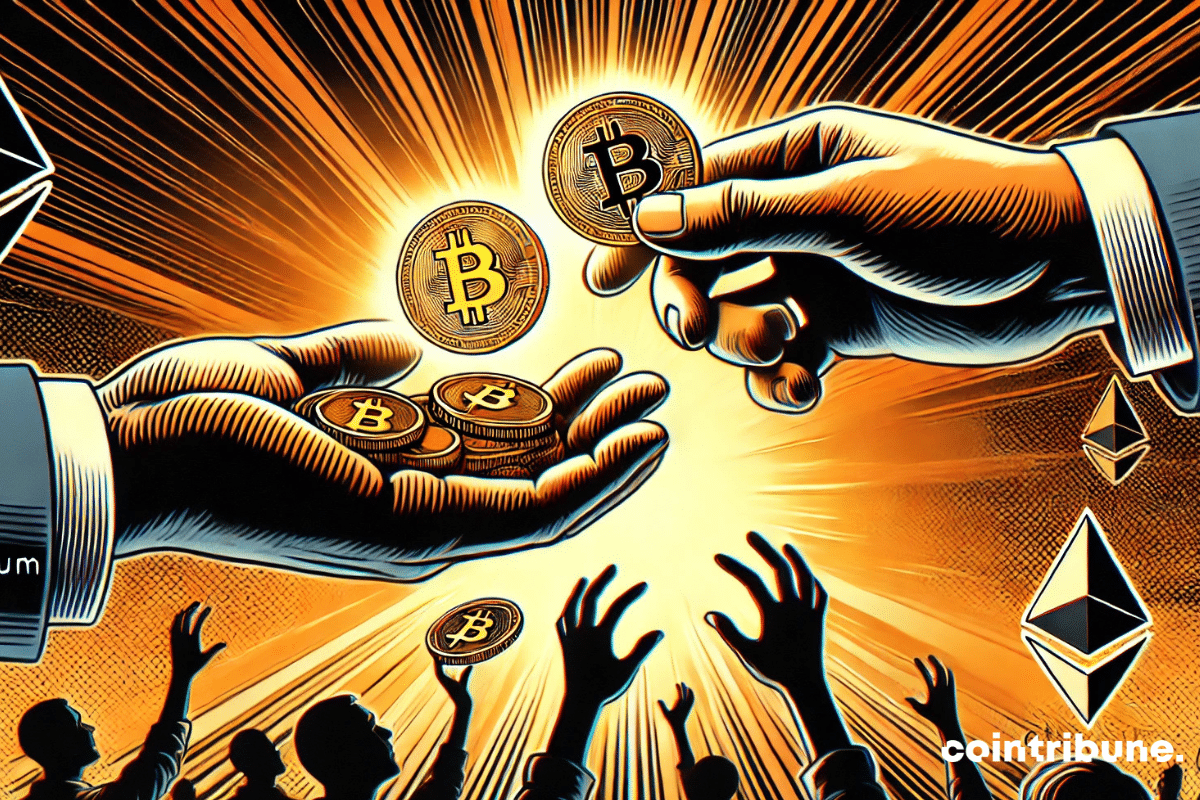 Crypto donations exceeded $ 1 billion in 2024