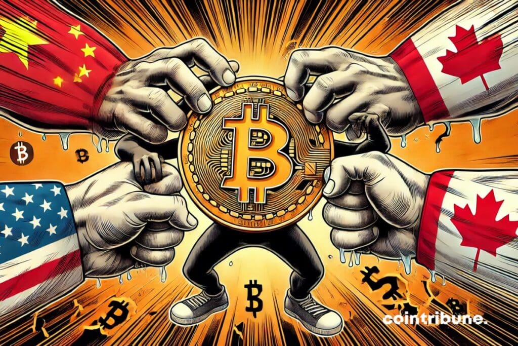 Bitcoin which is torn by the USA, China and Canada