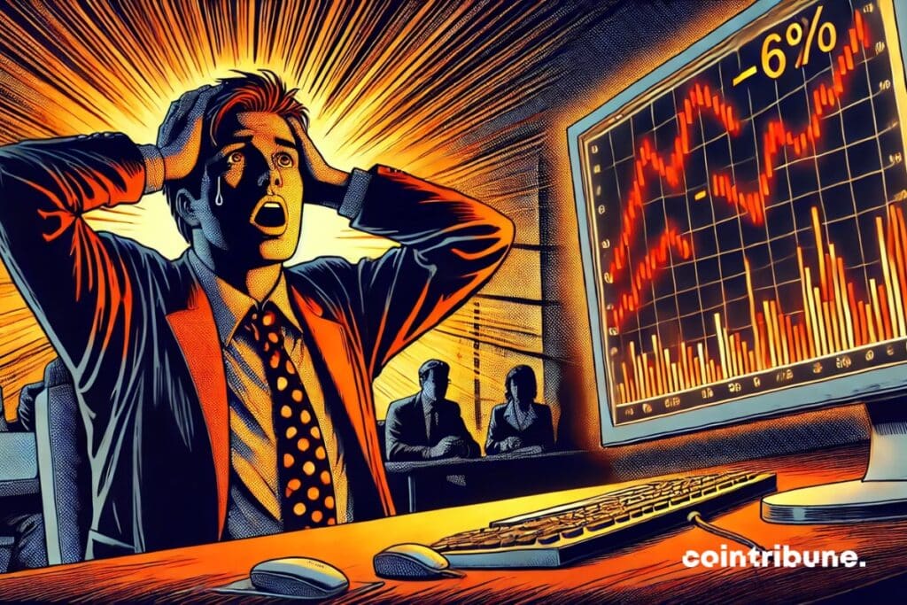 A hyperliquid investor which is shocked after the fall of 6% of the hype