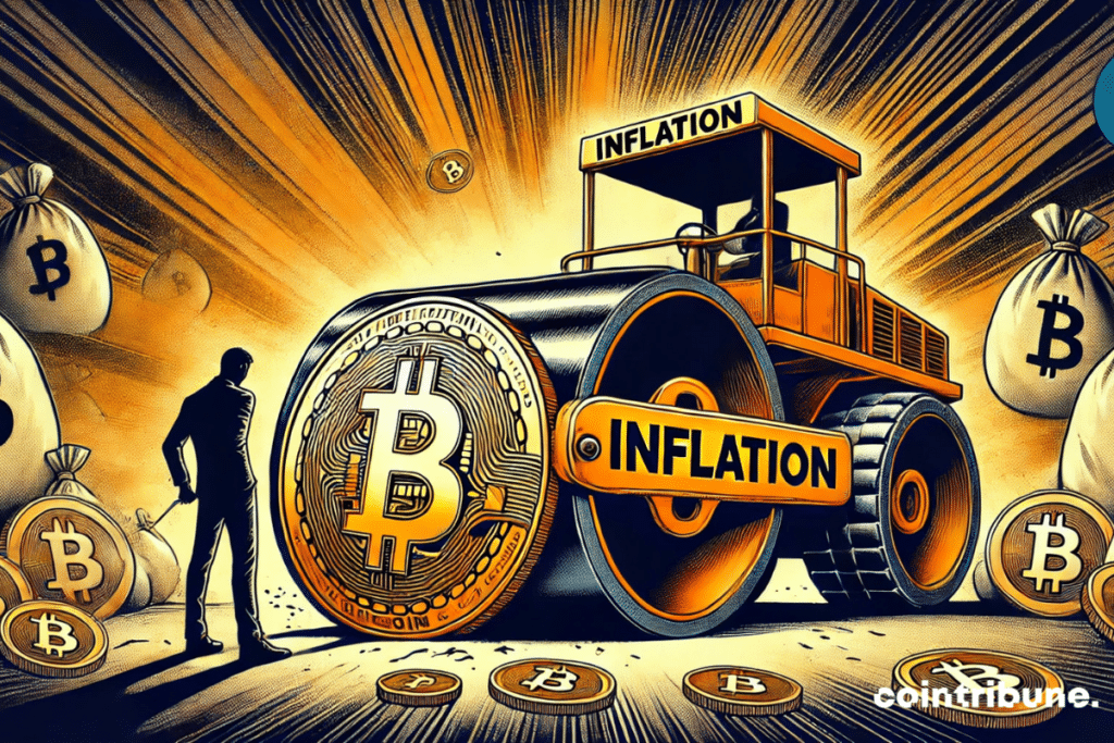 Bitcoin crushed by an inflation compressor roll