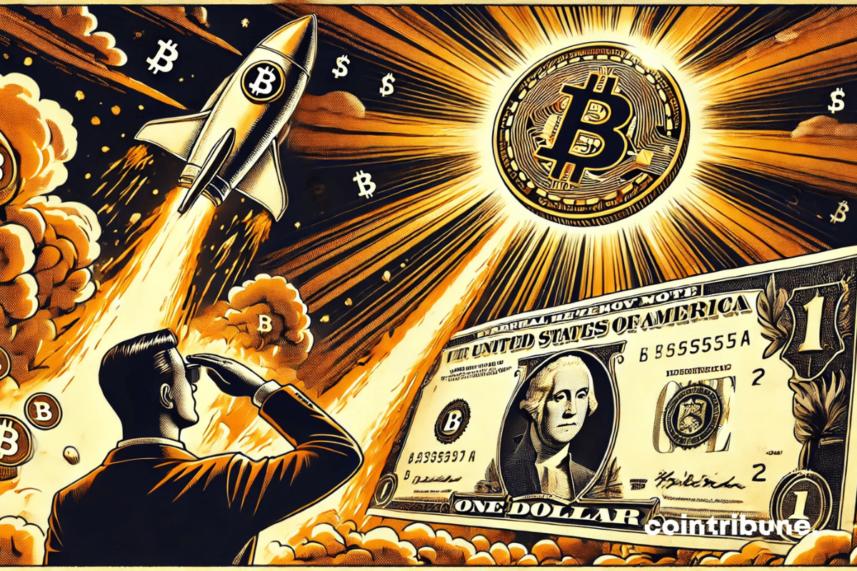 The fall in the dollar could trigger an explosion on the Crypto market!