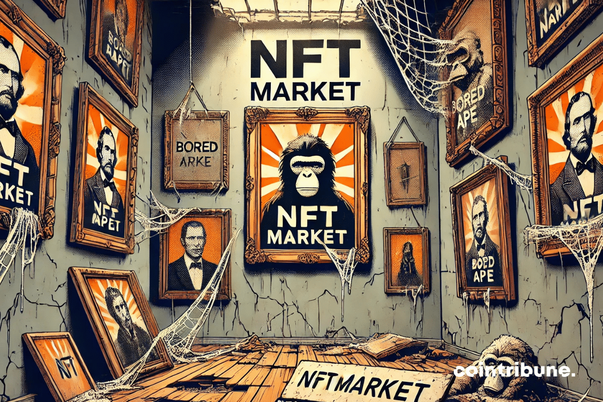 13.7 billion who left for smoke: NFT flow with the Crypto market