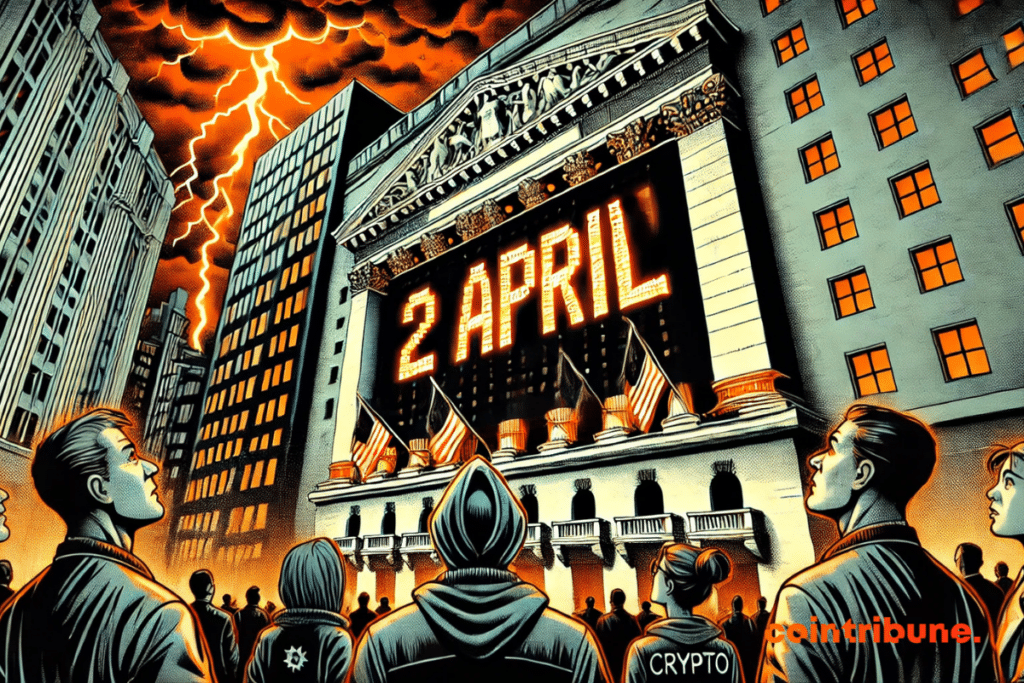 Panicked investors by seeing a screen where is written