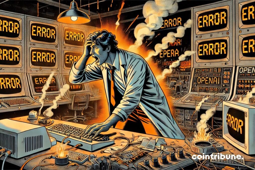 Openai servers overheating in the face of Ghibli style requests on Chatgpt.