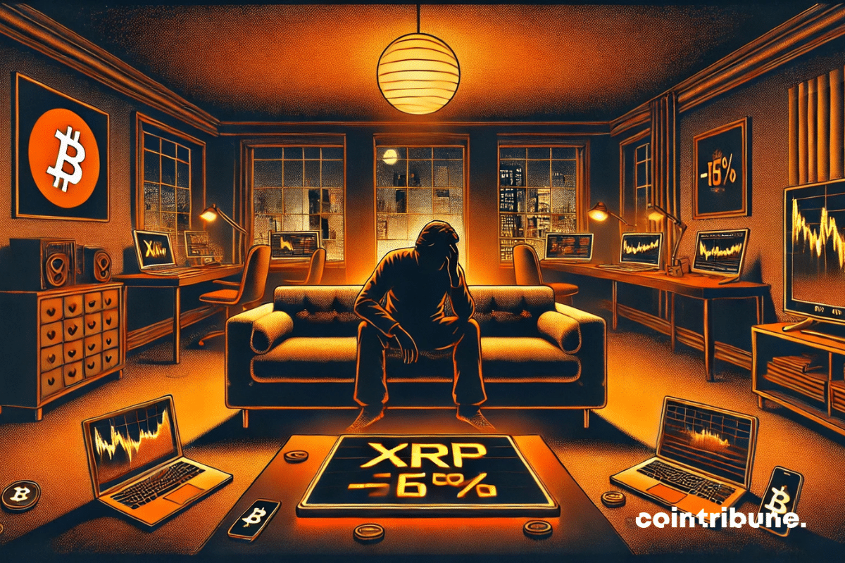 XRP: a fall in activity of 65 % of the network that worries Crypto investors