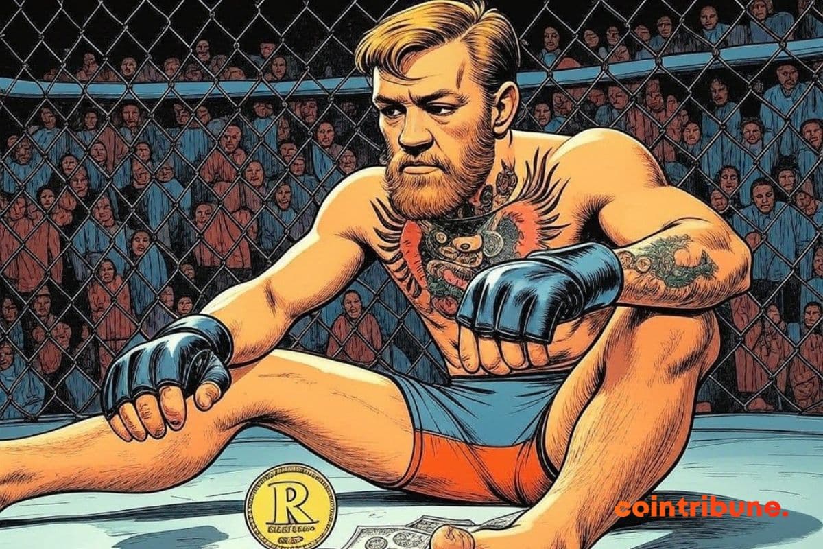 Resounding failure for the token real of Conor McGregor