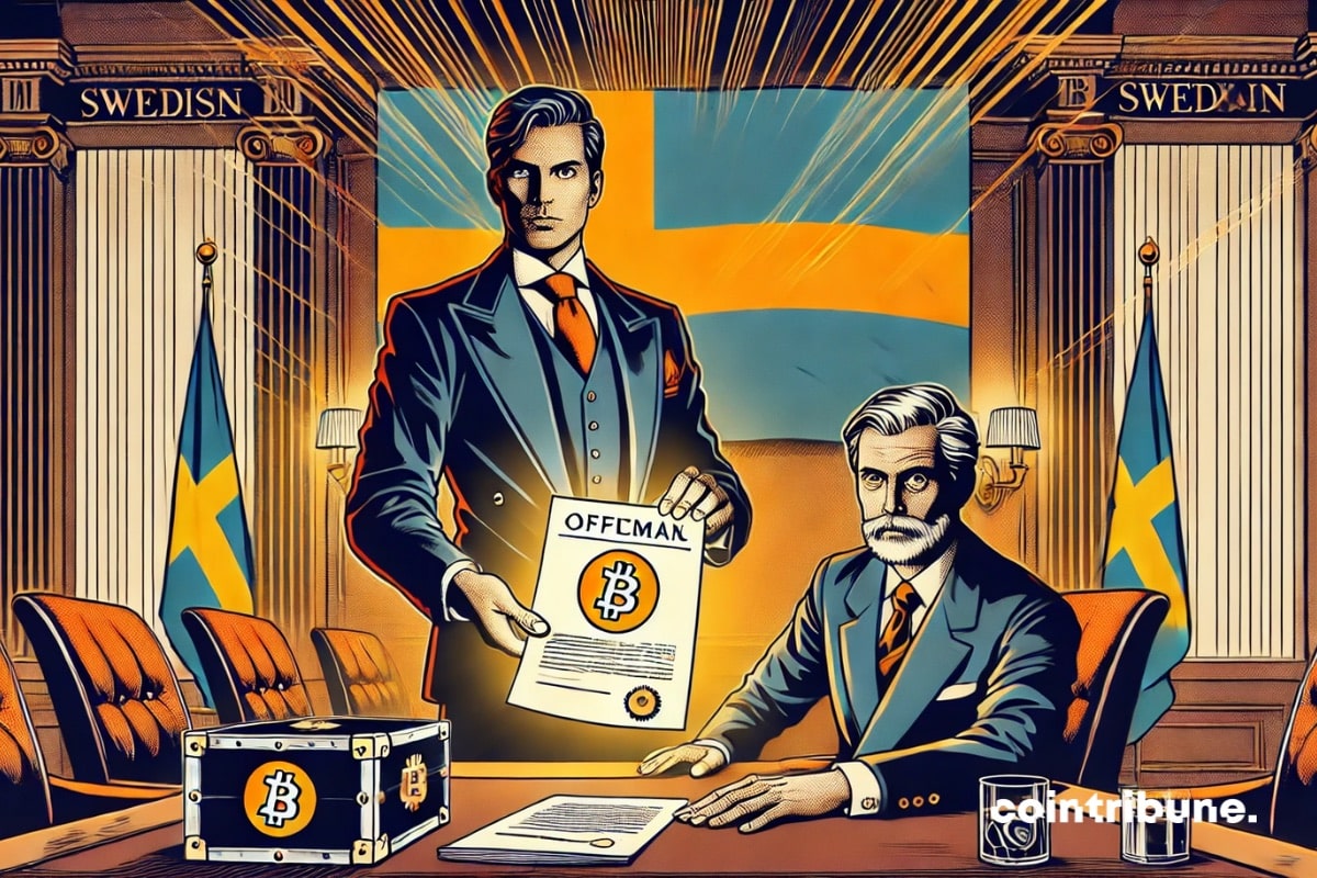 Bitcoin soon in the national reserves of Sweden?