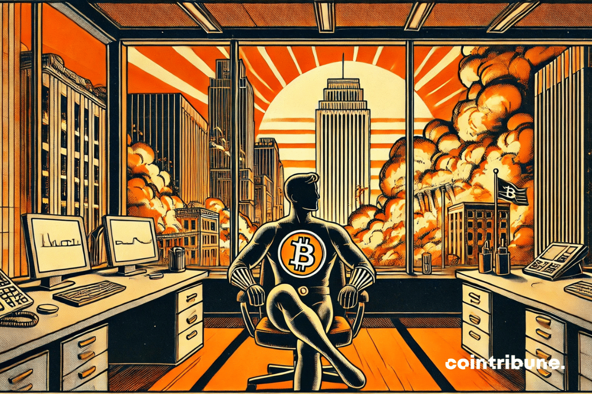 The S&P 500 becomes more risky than Bitcoin