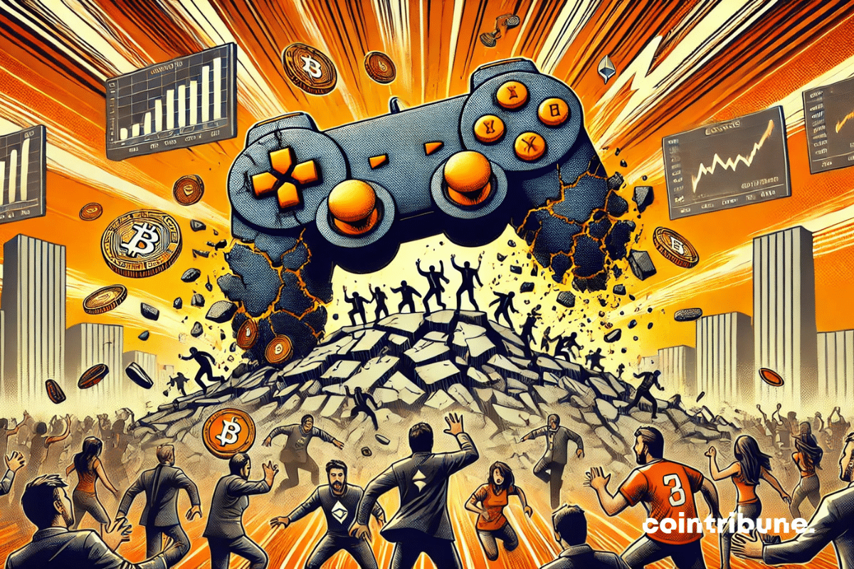 Crypto gaming in crisis? Investments drop by 71 % to T1 2025