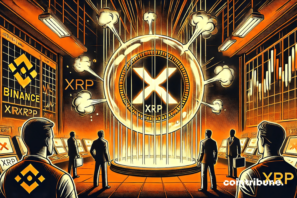 Crypto: the XRP in overheating on Binance despite the absence of a major ad