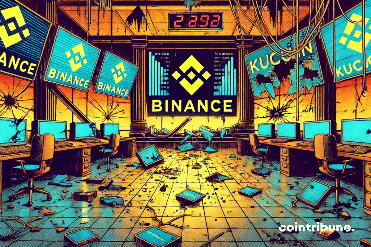 Binance and Kucoin paralyzed by a major failure of Amazon data centers