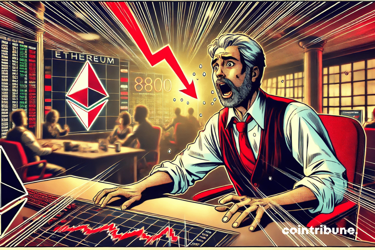 Ethereum threatened with $ 800 krach according to the legend of the Crypto Brandt