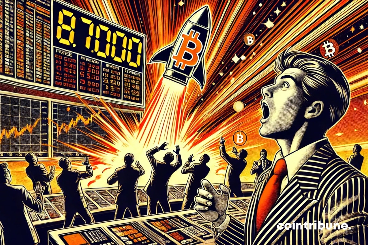 Bitcoin's strength: the threshold of 87,000 dollars crossed