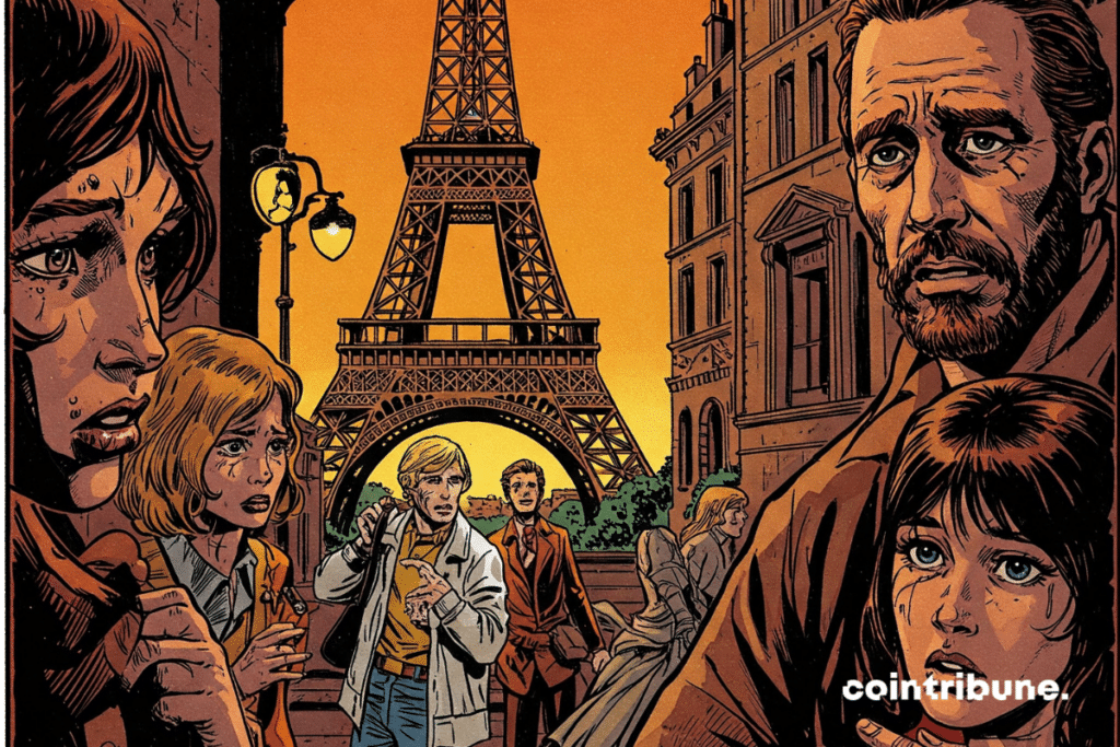 Anxious citizens after the cancellation of credits to save public accounts in France.