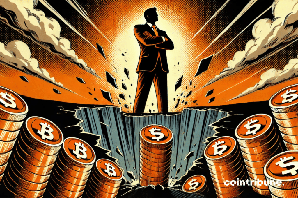 The JPMorgan paradox: a power position on a successful stack, facing an economic abyss ready to open.