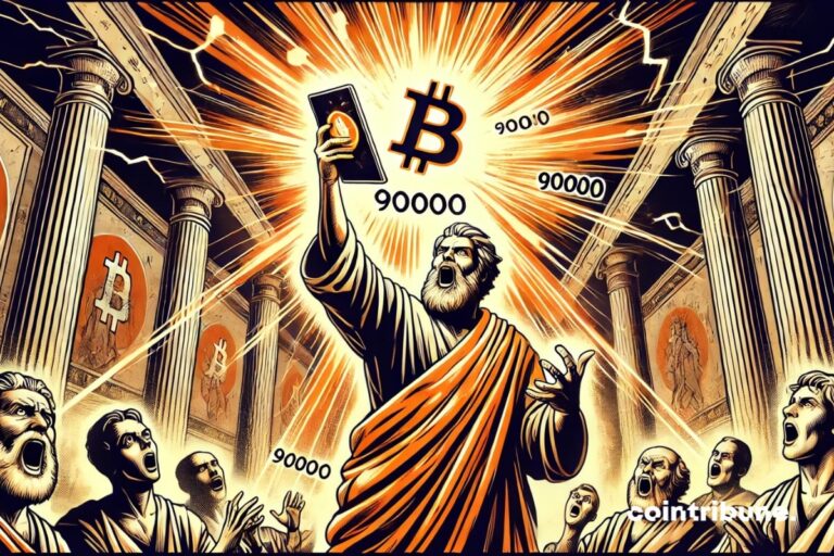Spectacular increase in bitcoin which exceeds $ 90,000