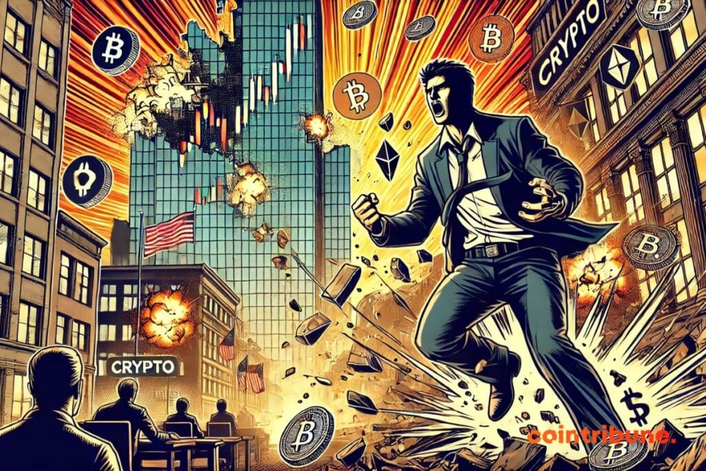 The crypto market that falls