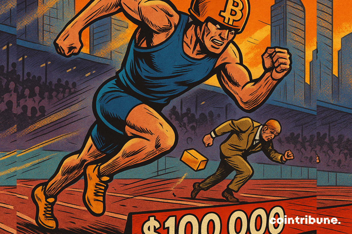 Bitcoin close to $ 100,000 while gold loses its brilliance