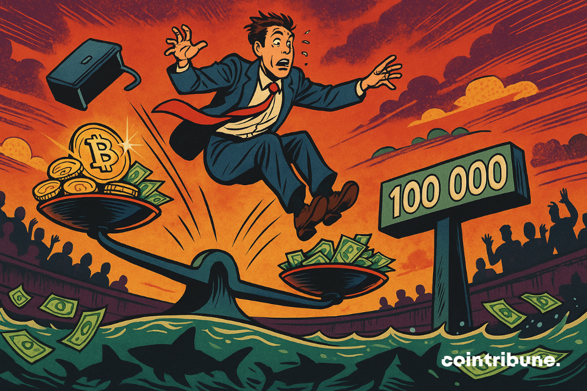 Bitcoin: the $ 100,000 mark stirs tensions between record profits and temptation to sell