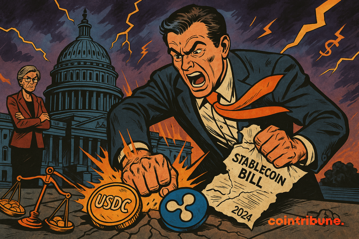 The legal manager of Ripple criticizes Senator Warren for his opposition to the Stablecoins bill