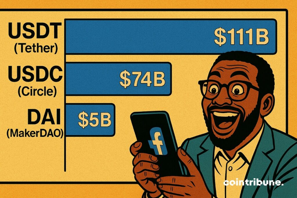 By targeting the Stablecoins USDC and USDT, META relies on crypto assets already largely adopted, facilitating their integration without requiring complex learning.
