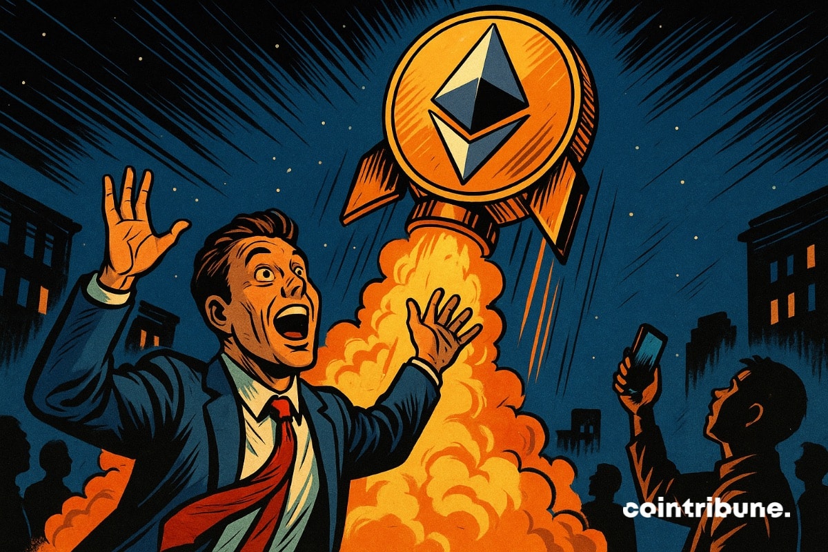Ethereum climbs +50 % in a week!