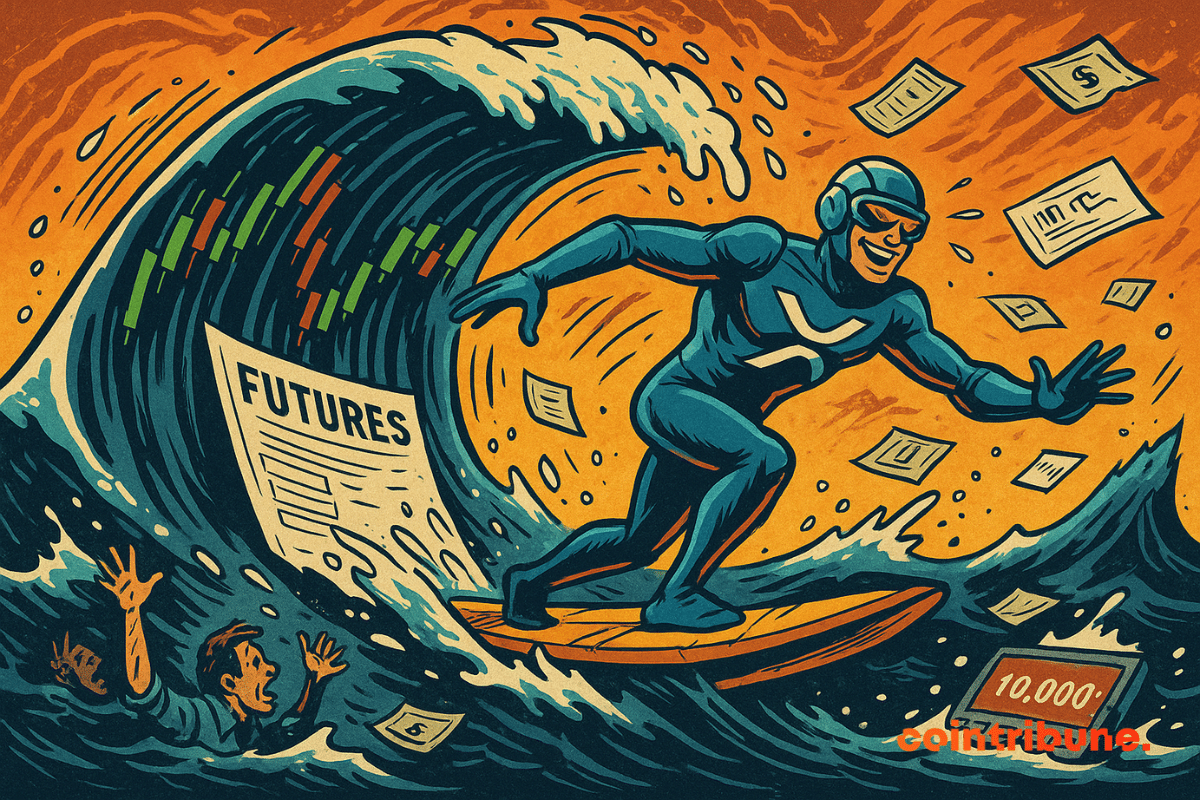 Crypto: A speculative wave swear on the XRP ... The term contracts explode!